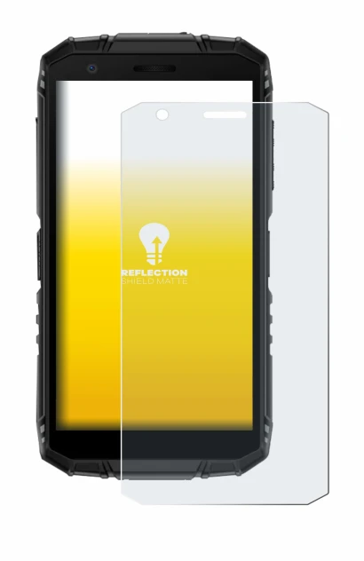 Image de l'appareil Doogee Fire 3 avec une grande variété de protections d'écran.
