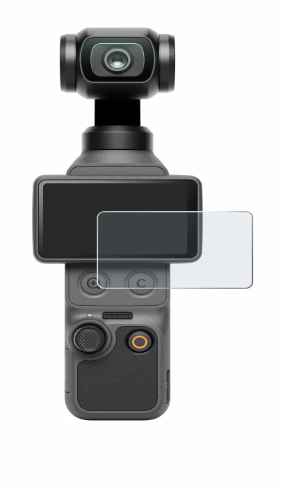 Image de l'appareil DJI Osmo Pocket 4 avec une grande variété de protections d'écran.