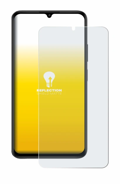 Image de l'appareil Lava Bold N2 avec une grande variété de protections d'écran.