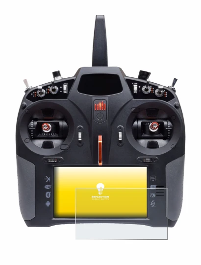 Image de l'appareil Spektrum iX14 Plus avec une grande variété de protections d'écran.