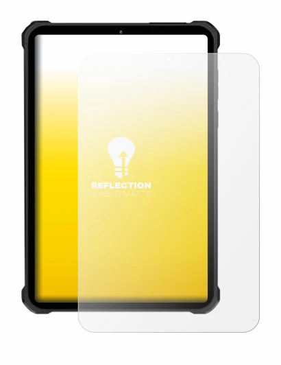Image de l'appareil Oukitel RT11 avec une grande variété de protections d'écran.