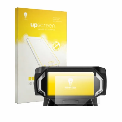 Face avant d’un emballage produit avec le logo de la marque upscreen. À côté, l’appareil Navee UT5 Max est représenté avec la