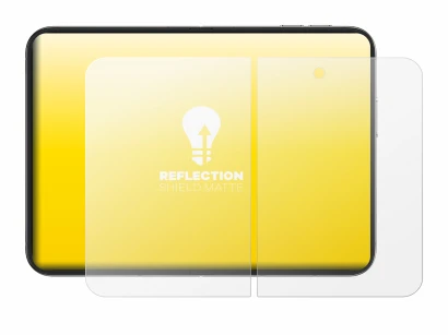 Image de l'appareil Apple iPhone Duo (Affichage interne) avec une grande variété de protections d'écran.