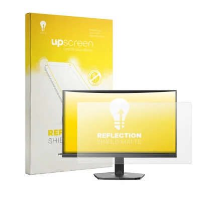 Face avant d’un emballage produit avec le logo de la marque upscreen. À côté, l’appareil Minifire MFG24F4L est représenté avec
