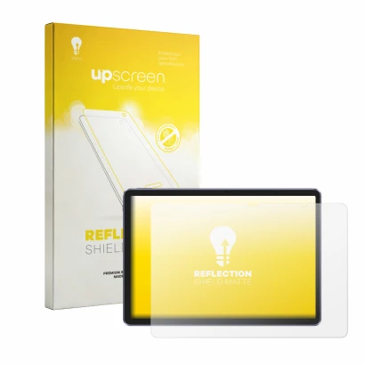 Face avant d’un emballage produit avec le logo de la marque upscreen. À côté, l’appareil XP-Pen Magic Drawing Pad est représen