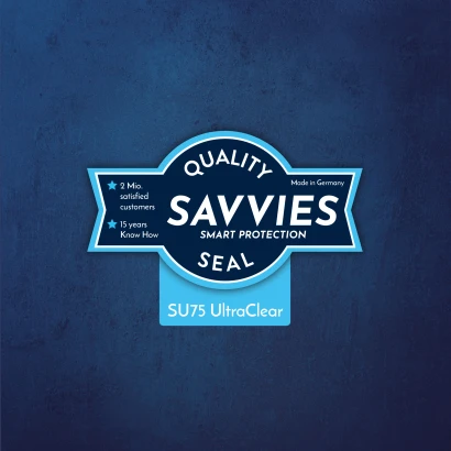 Label de qualité de la marque Savvies.