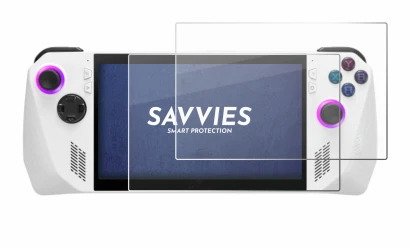 Image de l'appareil ASUS ROG Ally (2023) RC71L avec une grande variété de protections d'écran.