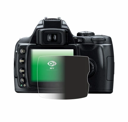 Image de l'appareil Nikon D40 avec une grande variété de protections d'écran.