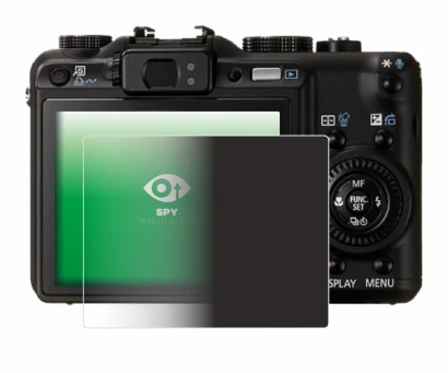 Image de l'appareil Canon PowerShot G9 avec une grande variété de protections d'écran.