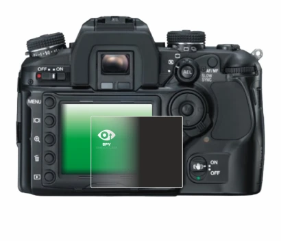 Image de l'appareil Konica Minolta Dynax 7D avec une grande variété de protections d'écran.