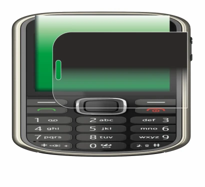 Image de l'appareil Nokia 3720 classic avec une grande variété de protections d'écran.