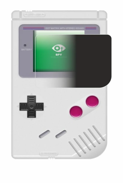 Image de l'appareil Nintendo Gameboy (1989) avec une grande variété de protections d'écran.
