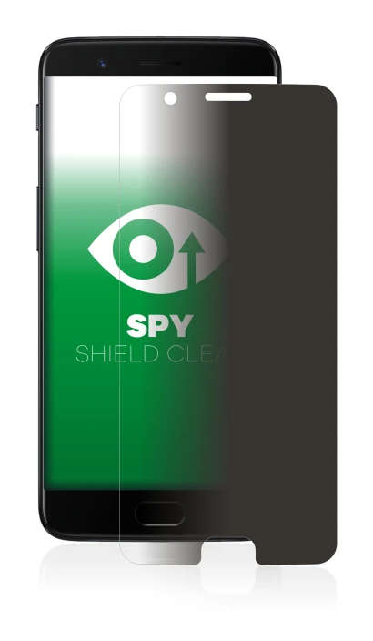 Image de l'appareil OnePlus 5 avec une grande variété de protections d'écran.