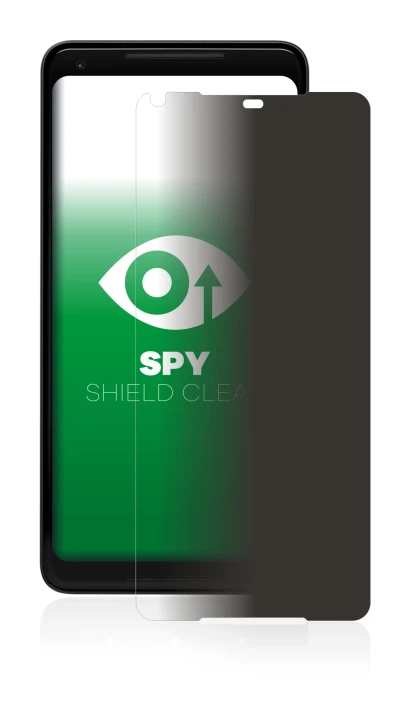 Image de l'appareil Google Pixel 2 XL avec une grande variété de protections d'écran.