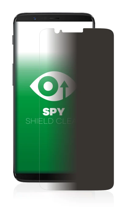 Image de l'appareil OnePlus 5T avec une grande variété de protections d'écran.