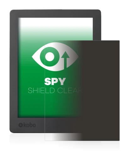 Image de l'appareil Kobo Aura H2O Edition 2 avec une grande variété de protections d'écran.