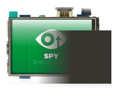 Image de l'appareil Raspberry Pi Touchscreen (3.5") avec une grande variété de protections d'écran.