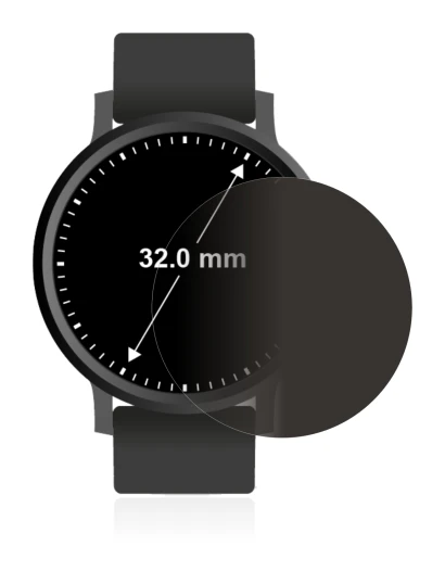 Image de l'appareil Circulaire Displays (ø: 32 mm) avec une grande variété de protections d'écran.