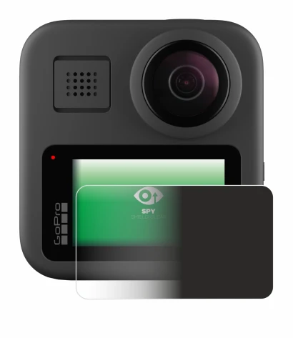 Image de l'appareil GoPro Max avec une grande variété de protections d'écran.