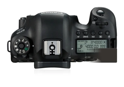 Image de l'appareil Canon EOS 6D (affichage des épaules) avec une grande variété de protections d'écran.