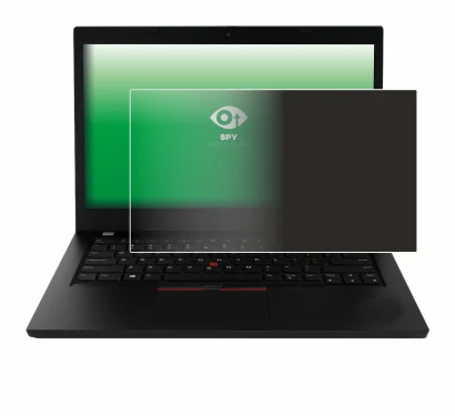 Image de l'appareil Lenovo ThinkPad L490 avec une grande variété de protections d'écran.
