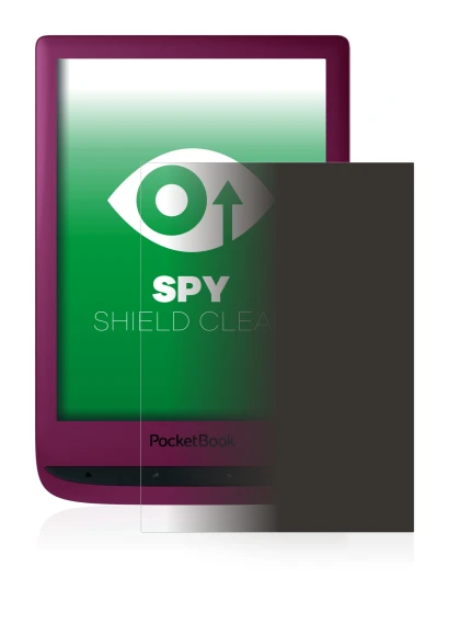 Image de l'appareil PocketBook Touch Lux 5 avec une grande variété de protections d'écran.