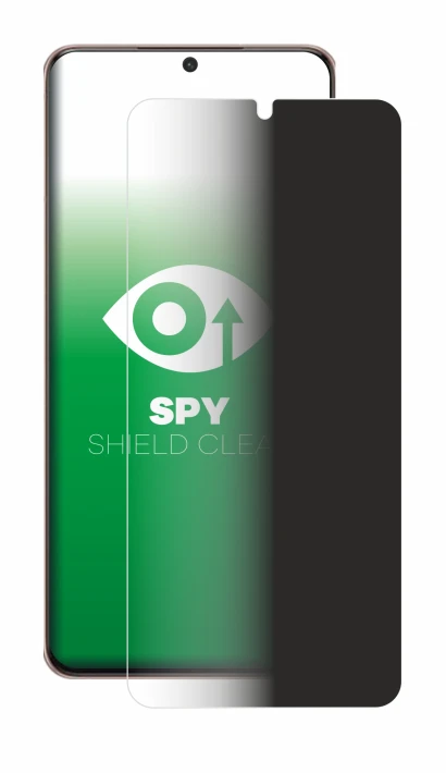 Image de l'appareil Samsung Galaxy S21 Plus 5G avec une grande variété de protections d'écran.