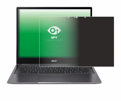 Image de l'appareil Acer Chromebook Spin 713 avec une grande variété de protections d'écran.