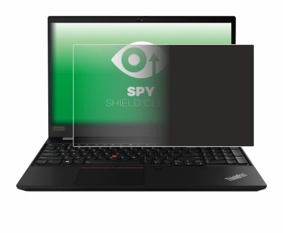 Image de l'appareil Lenovo ThinkPad P14s avec une grande variété de protections d'écran.