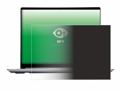 Image de l'appareil Framework Laptop 13 avec une grande variété de protections d'écran.