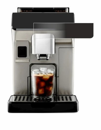 Image de l'appareil DeLonghi Eletta Explore avec une grande variété de protections d'écran.