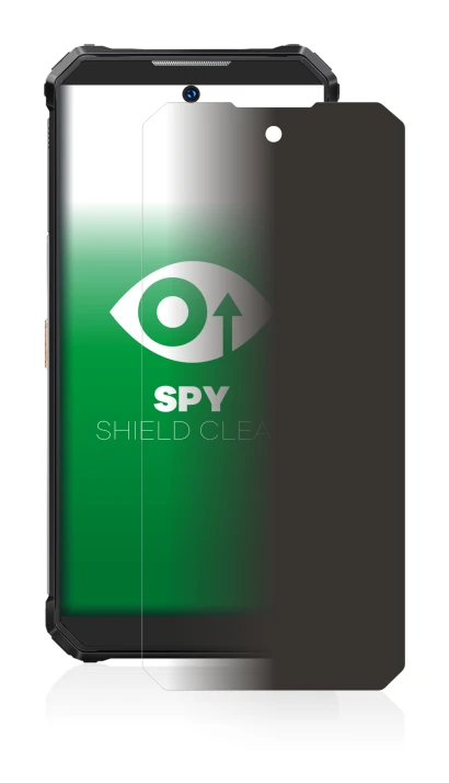 Image de l'appareil Oukitel WP19 avec une grande variété de protections d'écran.