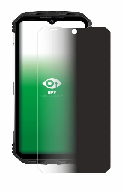 Image de l'appareil Doogee S100 avec une grande variété de protections d'écran.