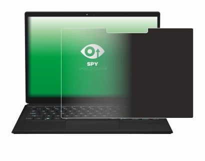 Image de l'appareil ASUS ROG Flow Z13 2023 avec une grande variété de protections d'écran.