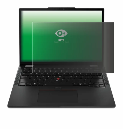 Image de l'appareil Lenovo ThinkPad X13 Gen 4 avec une grande variété de protections d'écran.