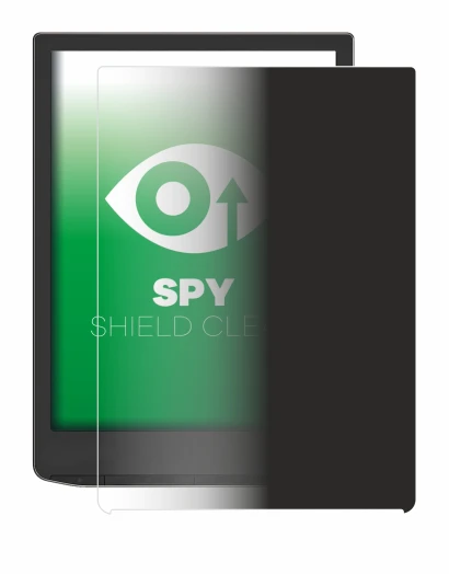 Image de l'appareil PocketBook InkPad 4 avec une grande variété de protections d'écran.