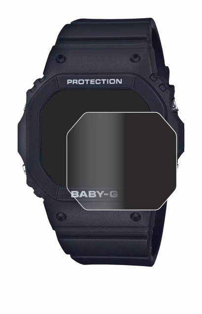 Image de l'appareil Casio Baby-G BGD-565 avec une grande variété de protections d'écran.