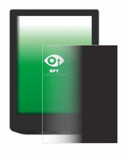 Image de l'appareil PocketBook Verse avec une grande variété de protections d'écran.