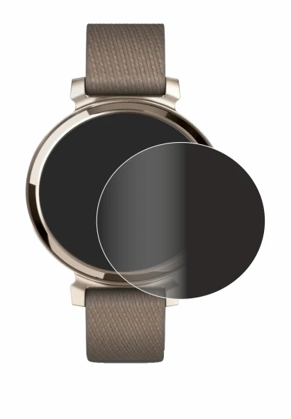 Image de l'appareil Garmin Lily 2 avec une grande variété de protections d'écran.