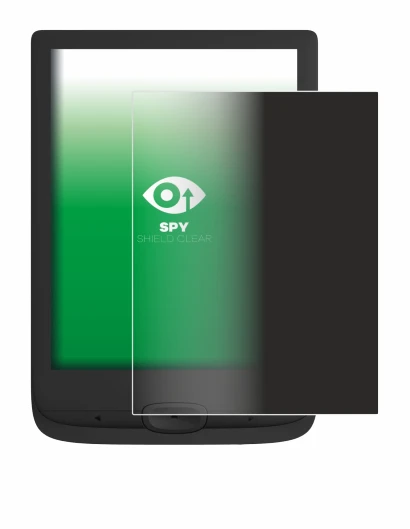 Image de l'appareil PocketBook Basic Lux 4 avec une grande variété de protections d'écran.