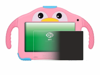 Image de l'appareil okulaku KIDS03-Pro03 7" avec une grande variété de protections d'écran.