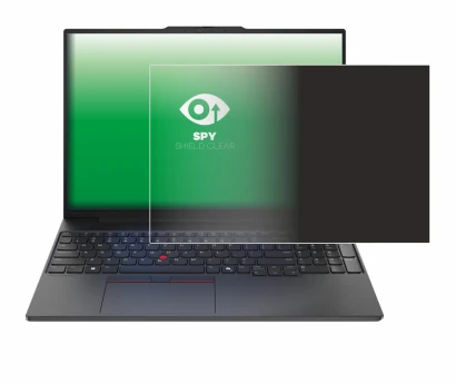 Image de l'appareil Lenovo ThinkPad E16 Gen 2 avec une grande variété de protections d'écran.