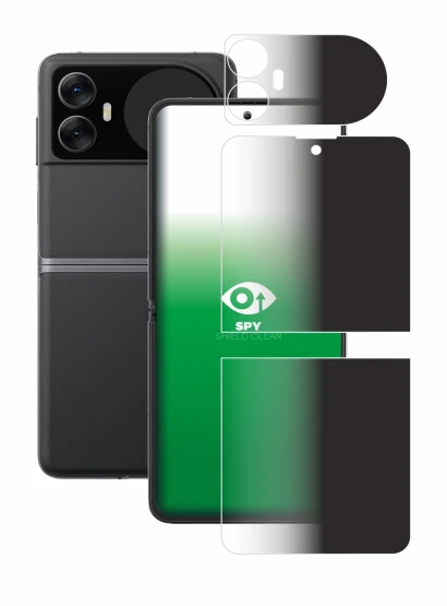 Image de l'appareil Blackview Hero 10 (Avant+Arrière) avec une grande variété de protections d'écran.