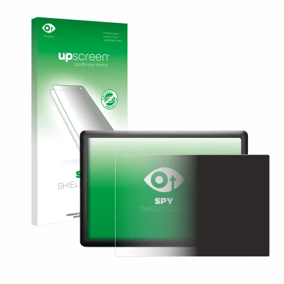 Face avant d’un emballage produit avec le logo de la marque upscreen. À côté, l’appareil Wacom One S CTL-472-S est représenté 