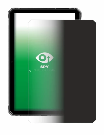 Image de l'appareil Doogee R10 avec une grande variété de protections d'écran.