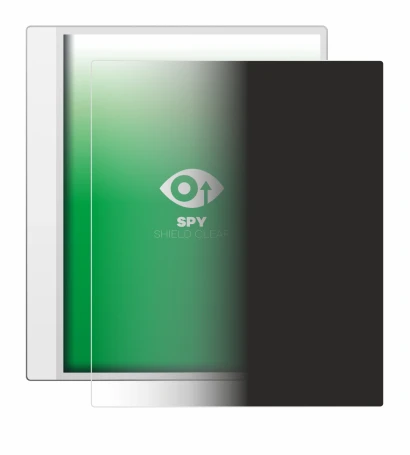 Image de l'appareil Boox Note Max avec une grande variété de protections d'écran.