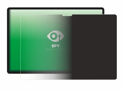 Image de l'appareil Lenovo Yoga Tab Plus 2025 avec une grande variété de protections d'écran.