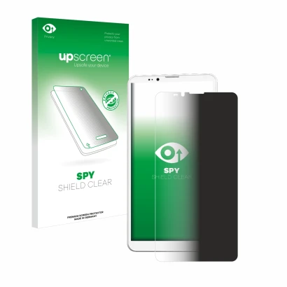 Face avant d’un emballage produit avec le logo de la marque upscreen. À côté, l’appareil Bigme Hibreak Pro est représenté avec