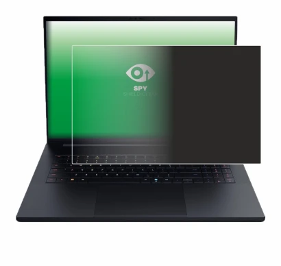 Image de l'appareil Razer Blade 18 2025 avec une grande variété de protections d'écran.