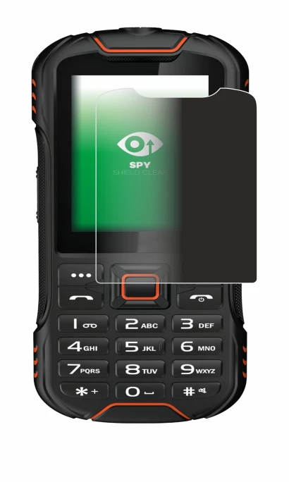 Image de l'appareil Gigaset GLX8 avec une grande variété de protections d'écran.